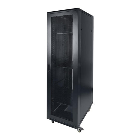 LinkQnet 600x600mm 42U Cabinet with Mesh Door RCK-SH-05A-42U-600-M