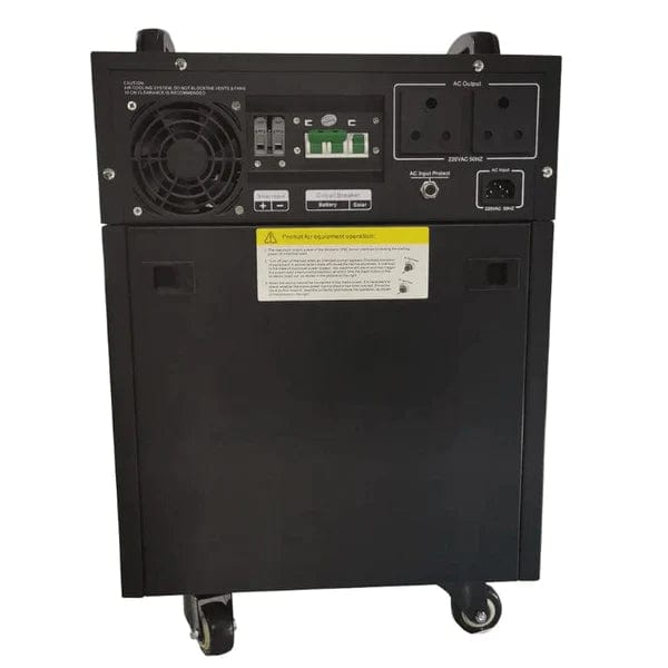 RCT MegaPower 2kVA 2kW Inverter Trolley with 2 X 100Ah Battery RCT MP-T2000S (Opened Box)