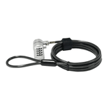 RCT NL-N01K 1.8m 4-digit Notebook Security Lock Kensington T-Bar Compatible