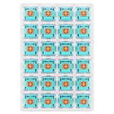 Redragon A113 Bullet Linear Mechanical Keyboard Pink Switches - 24-piece RD-A113R