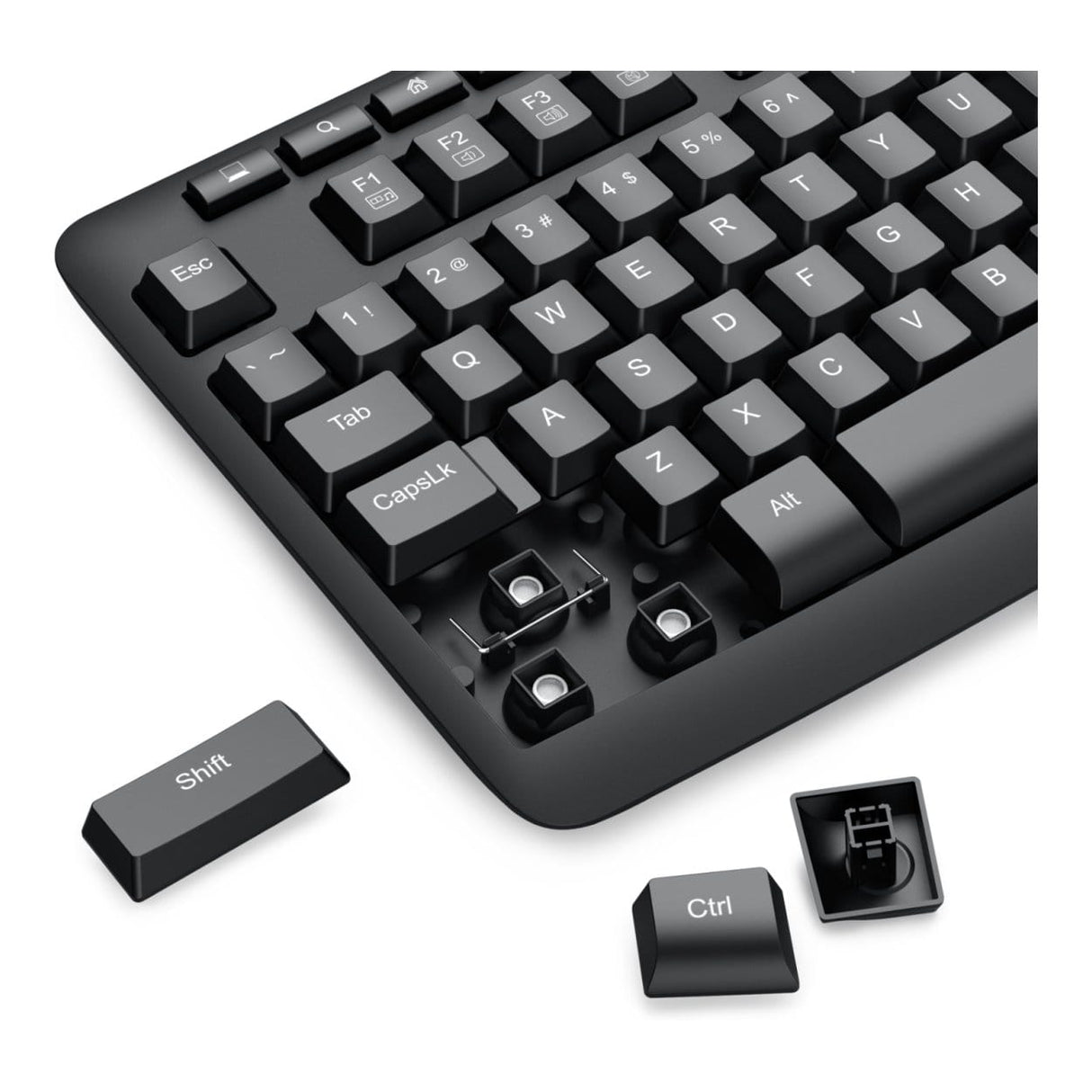 Redragon BK-7366 Ergonomic Wired Membrane Keyboard RD-BK-7366
