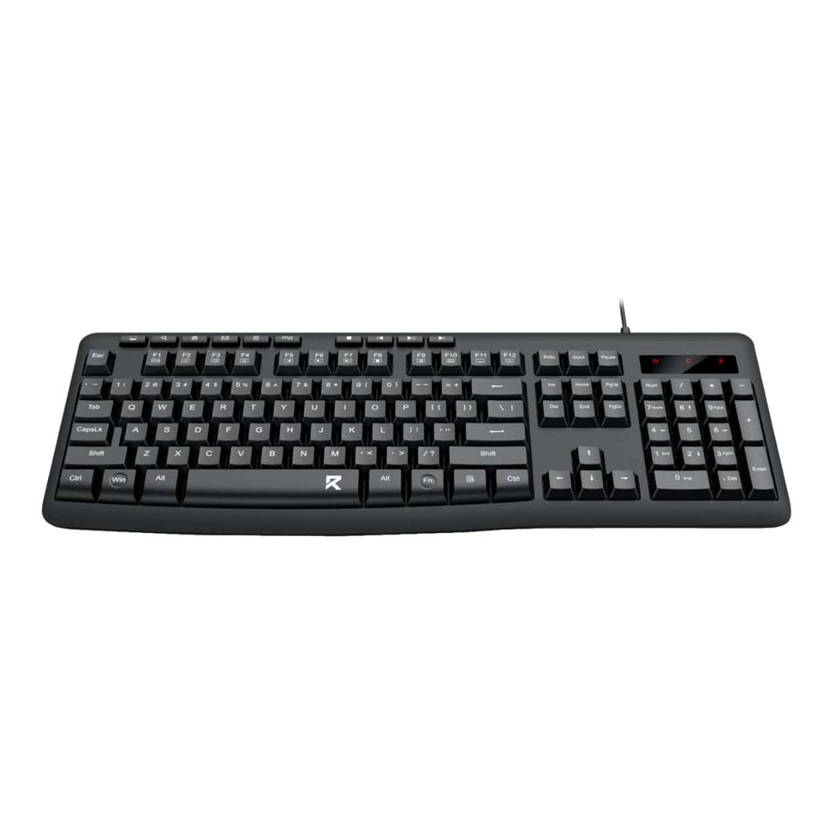 Redragon BK-7366 Ergonomic Wired Membrane Keyboard RD-BK-7366