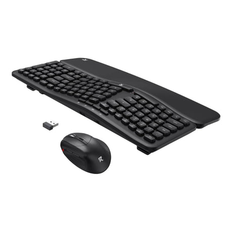 Redragon BS7161 2.4G Wireless Keyboard and Mouse Combo Black RD-BS-7162MAX