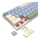 Redragon BS8772 Wireless Keyboard and Mouse Combo Cream Blue RD-BS-8772CB