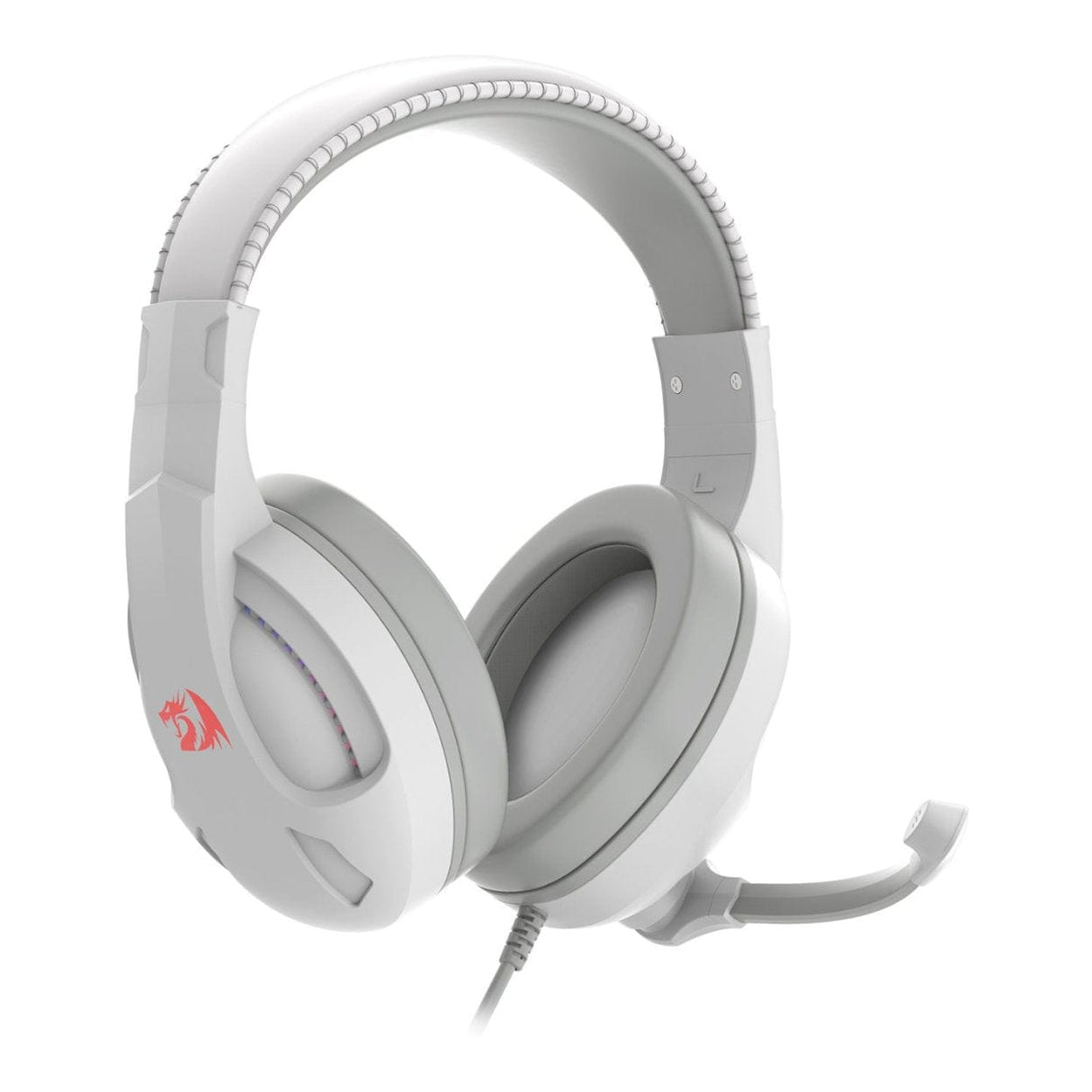 Redragon H211 Cronus Surround Sound RGB Wired Gaming Headset White RD-H211W-RGB