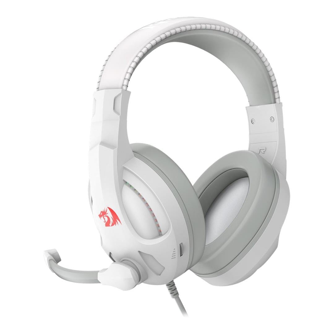 Redragon H211 Cronus Surround Sound RGB Wired Gaming Headset White RD-H211W-RGB