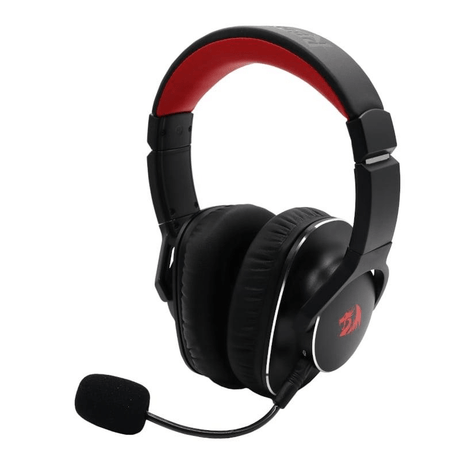 Redragon H720 Europe 7.1 Gaming Headset - Black RD-H720