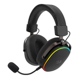 Redragon FURY WRS Over-Ear Wireless Gaming Headset - Black RD-H831