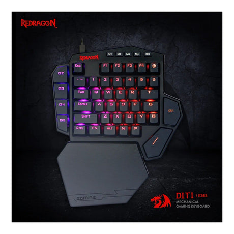 Redragon K585 DITI ELITE PRO RGB Wireless Gaming Keyboard - Blue Switches RD-K585RGB-PRO-B