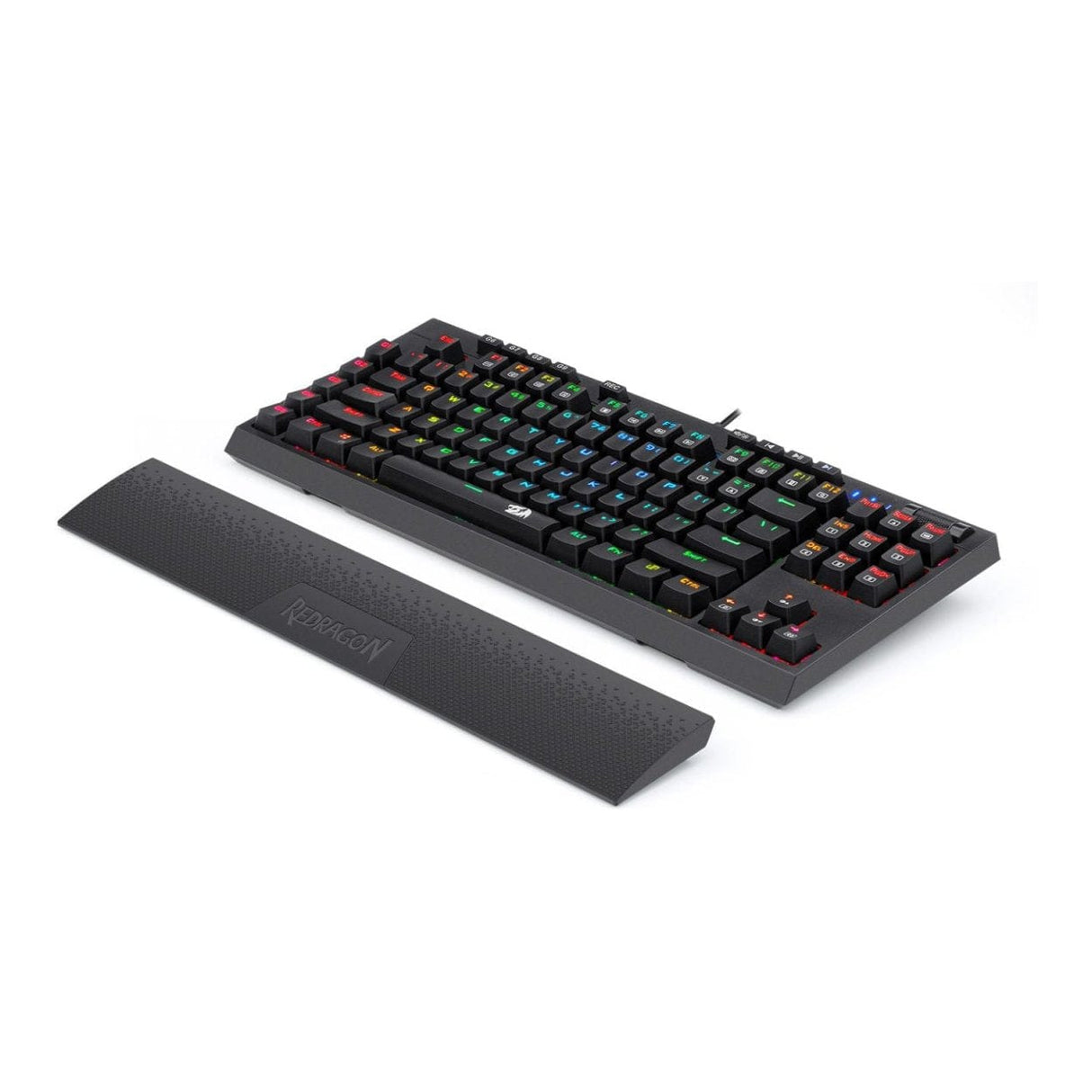 Redragon K588 RGB Pro Broadsword TKL Mechanical Wired Gaming Keyboard Black RD-K588RGB