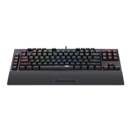 Redragon K588 RGB Pro Broadsword TKL Mechanical Wired Gaming Keyboard Black RD-K588RGB