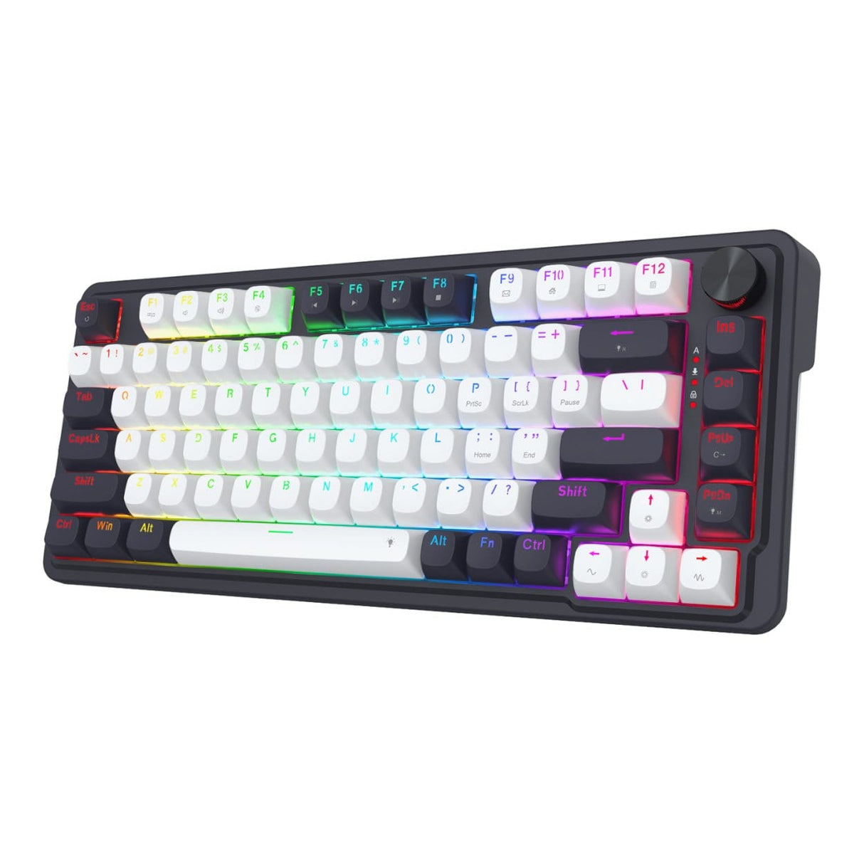 Redragon K673 UCAL 75 Magnetic Ultramag Switch Wired Keyboard Black RD-K673WB-RGB-M