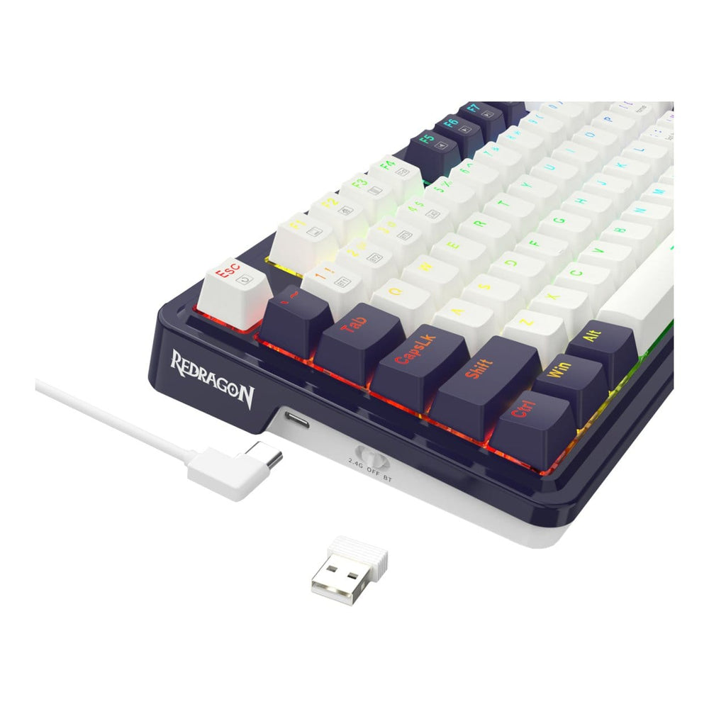 Rd Rd Pro Sw Redragon UCAL K673 Pro Mechanical Wireless Gaming Keyboard RD-K673WB-R ...