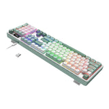 Redragon K761 Pro Full-size RGB Wireless Mechanical Gaming Keyboard White and Green RD-K761WG-RGB-PRO