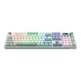 Redragon K761 Pro Full-size RGB Wireless Mechanical Gaming Keyboard White and Green RD-K761WG-RGB-PRO