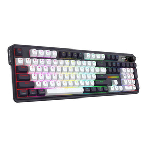 Redragon LCD Full-size Gasket Mechanical Gaming Keyboard Black RD-K762WB-RGB-PRO