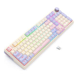 Redragon K768 EISA 100 RGB Wireless Gaming Keyboard - Lilac RD-K768VI-WL