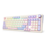 Redragon K768 EISA 100 RGB Wireless Gaming Keyboard - Lilac RD-K768VI-WL
