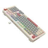 Redragon EISA 100 Retro RGB Wireless Keyboard - Cream Grey RD-K768WGR-WL