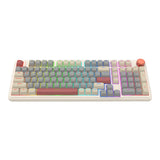 Redragon EISA 100 Retro RGB Wireless Keyboard - Cream Grey RD-K768WGR-WL