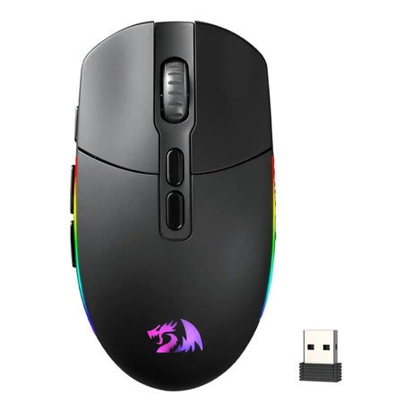 Redragon M719 Pro INVADER Wireless Gaming Mouse Black RD-M719RGB-PRO