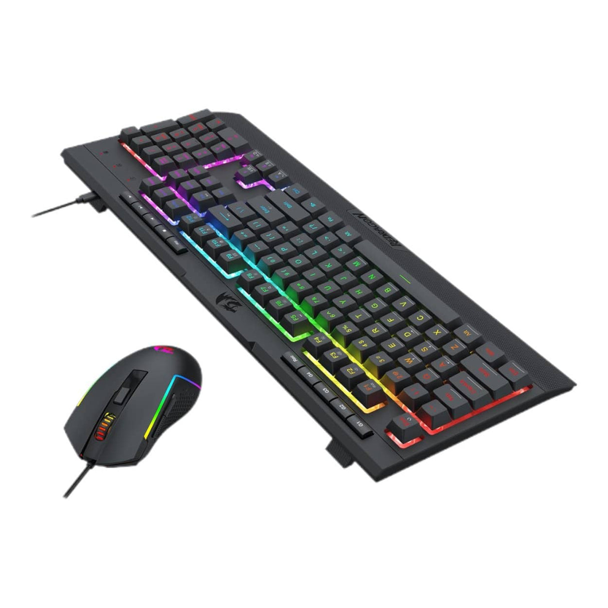Redragon S136 Gaming Keyboard and Mouse Combo - Black RD-S151
