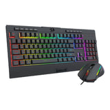 Redragon S136 Gaming Keyboard and Mouse Combo - Black RD-S151
