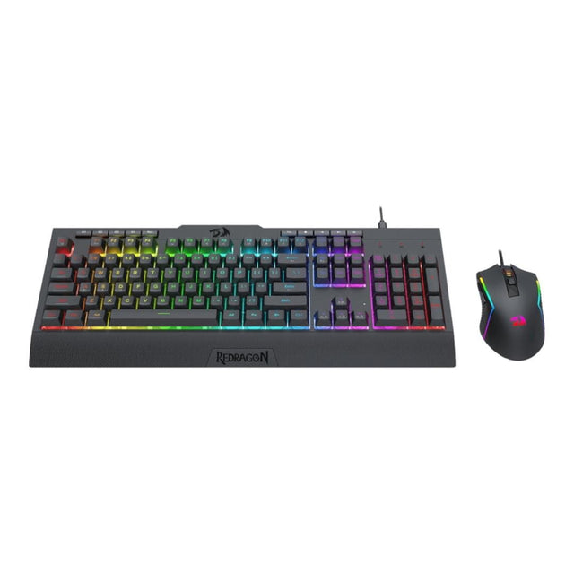 Redragon S136 Gaming Keyboard and Mouse Combo - Black RD-S151