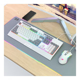 Redragon S151 Wired RGB Gaming Keyboard & Mouse Combo - White and Grey RD-S151W
