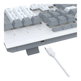 Redragon S151 Wired RGB Gaming Keyboard & Mouse Combo - White and Grey RD-S151W