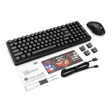 Redragon S162 RGB 3-Mode Wireless Mechanical Gaming Keyboard and Mouse Combo RD-S162
