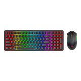 Redragon S162 RGB 3-Mode Wireless Mechanical Gaming Keyboard and Mouse Combo RD-S162