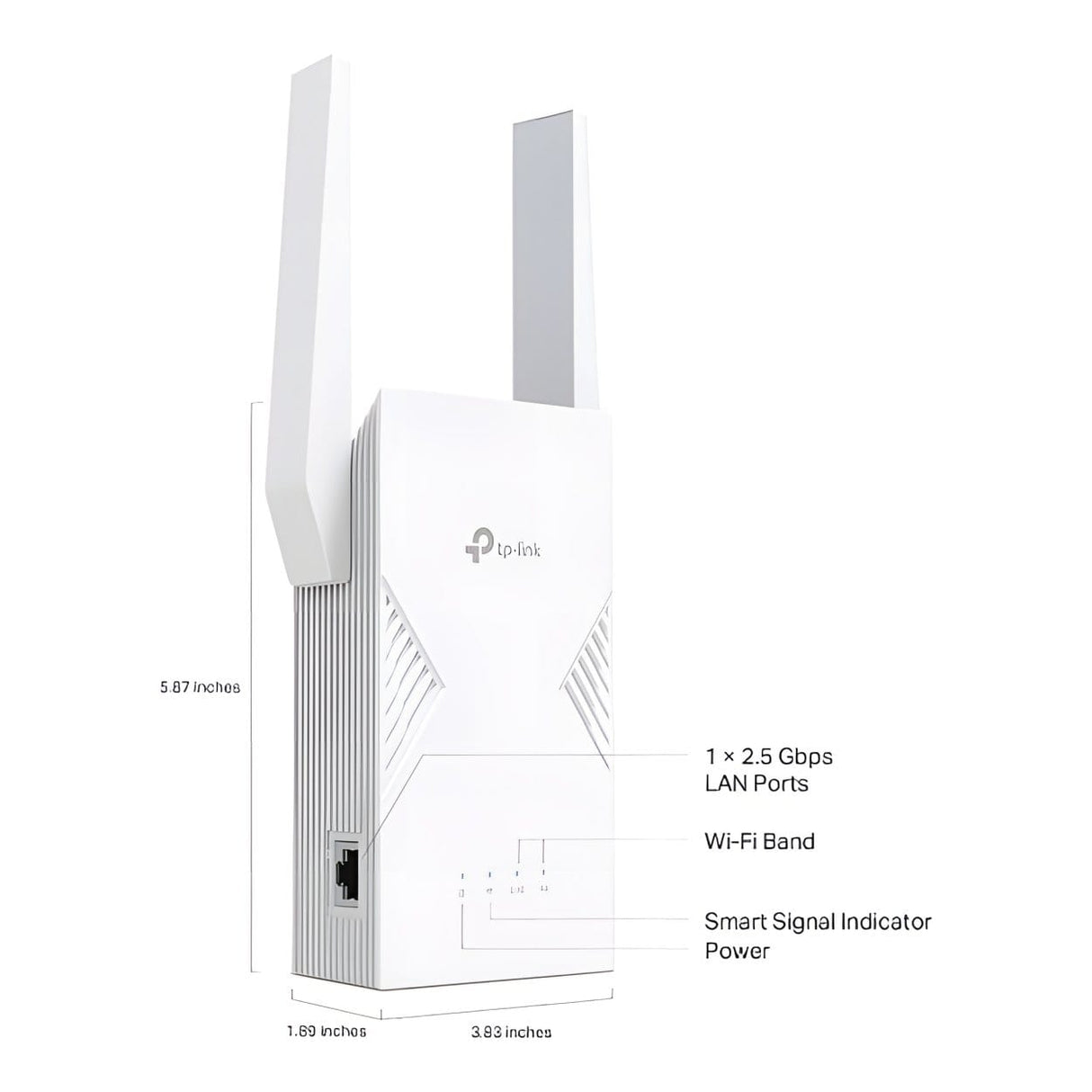 TP-Link RE235BE BE3600 Dual-Band Wi-Fi 7 Range Extender