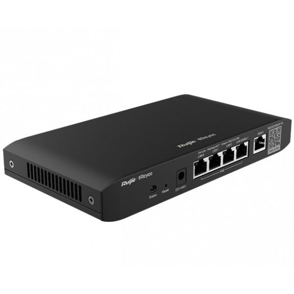 Ruijie Router 105g Ruijie Reyee RG-EG105G-P-V2 5-port Dual WAN Gigabit Cloud Managed PoE ...