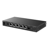 Reyee 5-port 2.5G Multi-WAN 4 PoE 110W 400 User Cloud Router Managed Switch RG-EG406XS-P