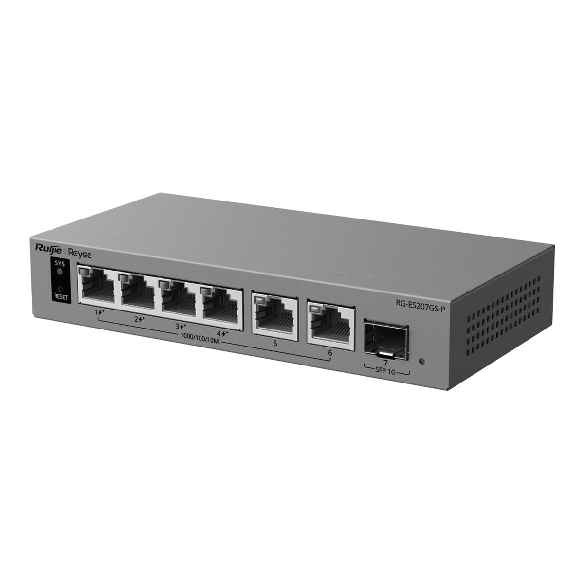 Ruijie Reyee 6-port Gigabit Uplink Smart Managed Switch RG-ES207GS-P