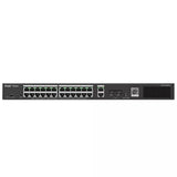 Reyee 26-port Gigabit with 24 PoE 370W 2SFP Smart Managed Switch RG-ES228GS-P