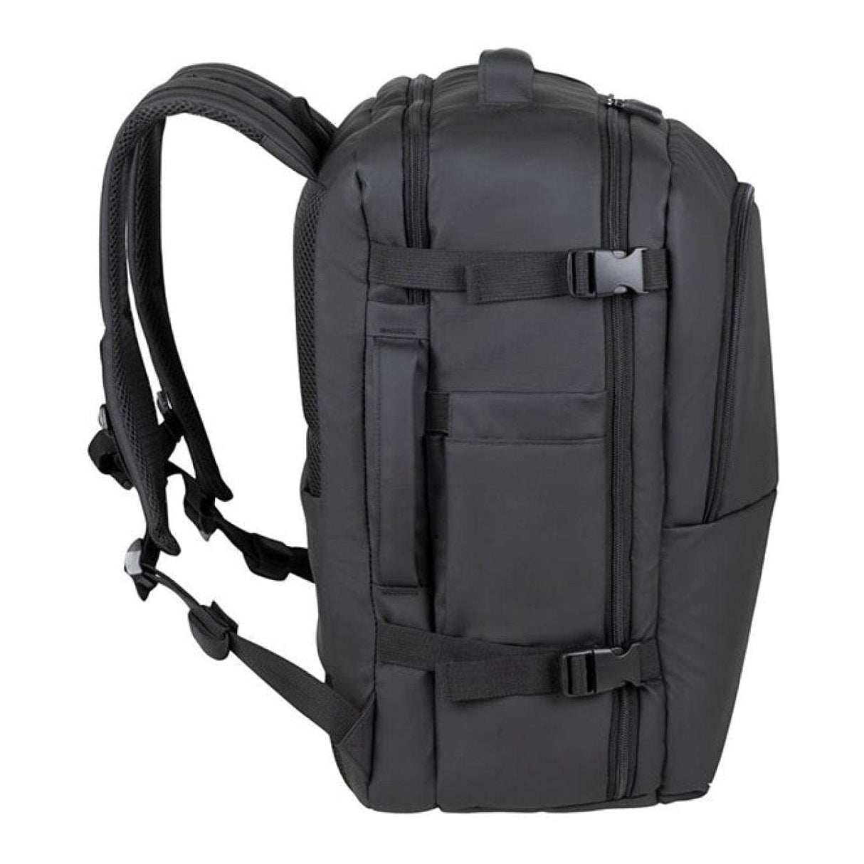 Rivacase 8465 17.3-inch Coated Eco Travel Notebook Backpack - Black RIVA-8465-BLACK