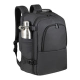 Rivacase 8465 17.3-inch Coated Eco Travel Notebook Backpack - Black RIVA-8465-BLACK