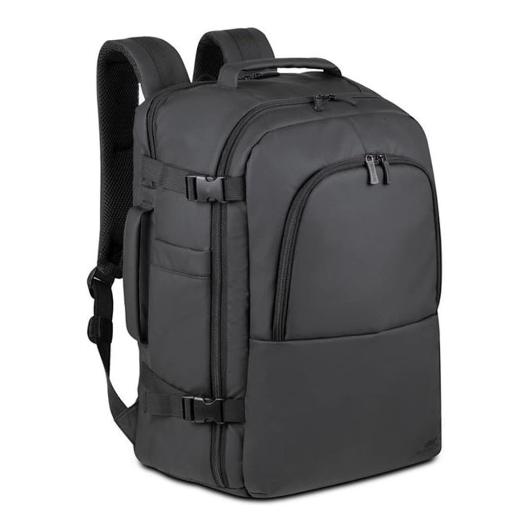 Rivacase 8465 17.3-inch Coated Eco Travel Notebook Backpack - Black RIVA-8465-BLACK