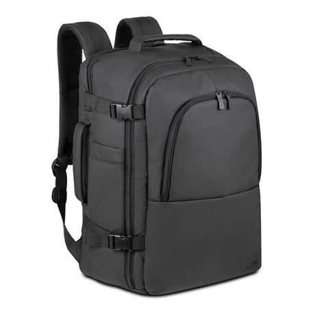 Rivacase 8465 17.3-inch Coated Eco Travel Notebook Backpack - Black RIVA-8465-BLACK