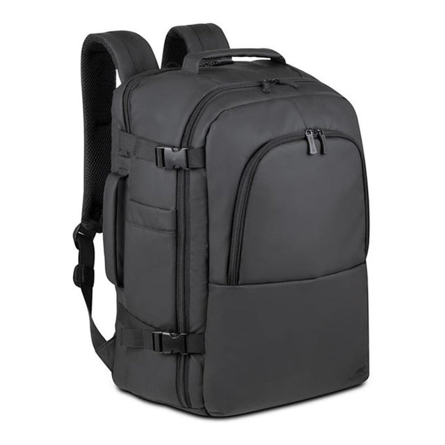Rivacase 8465 17.3-inch Coated Eco Travel Notebook Backpack - Black RIVA-8465-BLACK