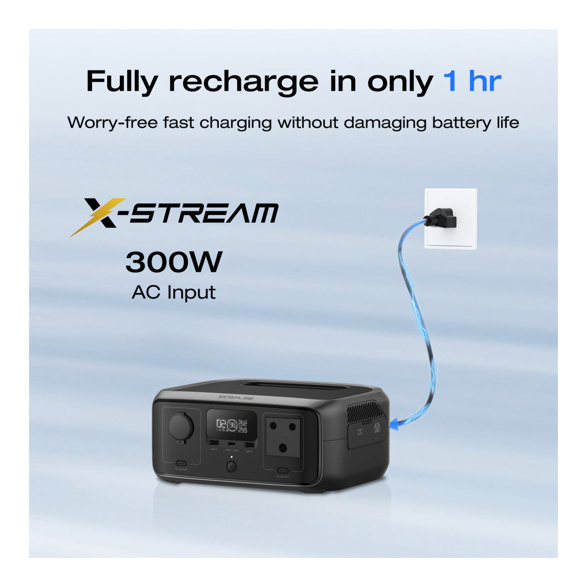EcoFlow River 3 UPS 300W Portable Power Station