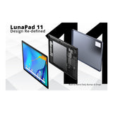 Rizzen LunaPad 11 10.1-inch HD Tablet - Unisoc T606 64GB EMCP 4GB RAM Wi-Fi LTE Android 15