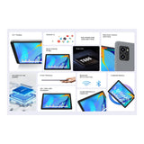 Rizzen LunaPad 11 10.1-inch HD Tablet - Unisoc T606 64GB EMCP 4GB RAM Wi-Fi LTE Android 15