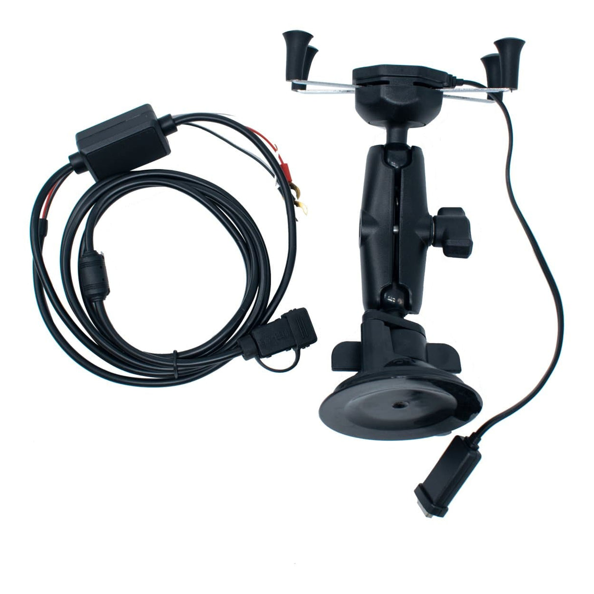 Rizzen X-Grip Wireless Phone Charger with USB Arm RIZZ-XGC-SC-B9-BTB