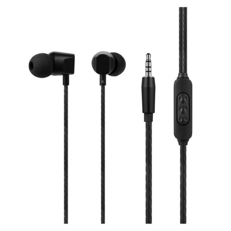 Rocka Prime 2.0 Series Wired Earbuds Black RK-1002-BK(V2)