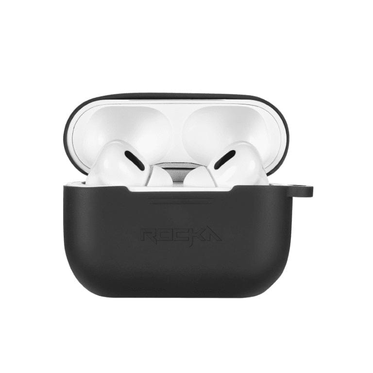 Rocka Free X Series Wireless Earbuds with Charging Case RK-1119-WTBK