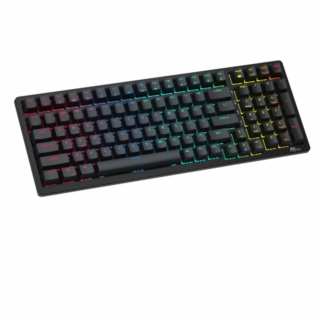 Royal Kludge RK98 TKL Tenkeyless Wireless Keyboard Black RK-98-B-RED