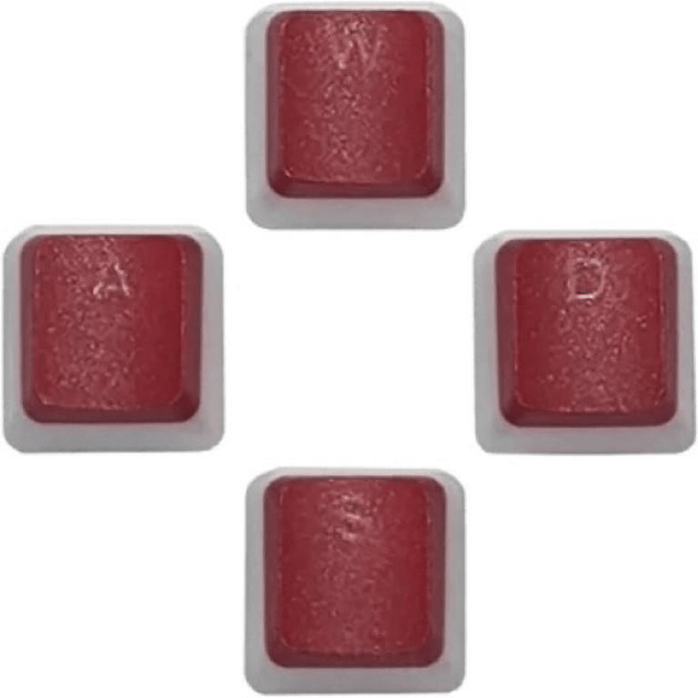 Royal Kludge Pudding Keycaps Red RK-RED-PK